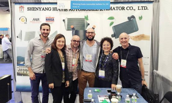  我公司董事长、总经理赴美参加拉斯维加斯汽配展 